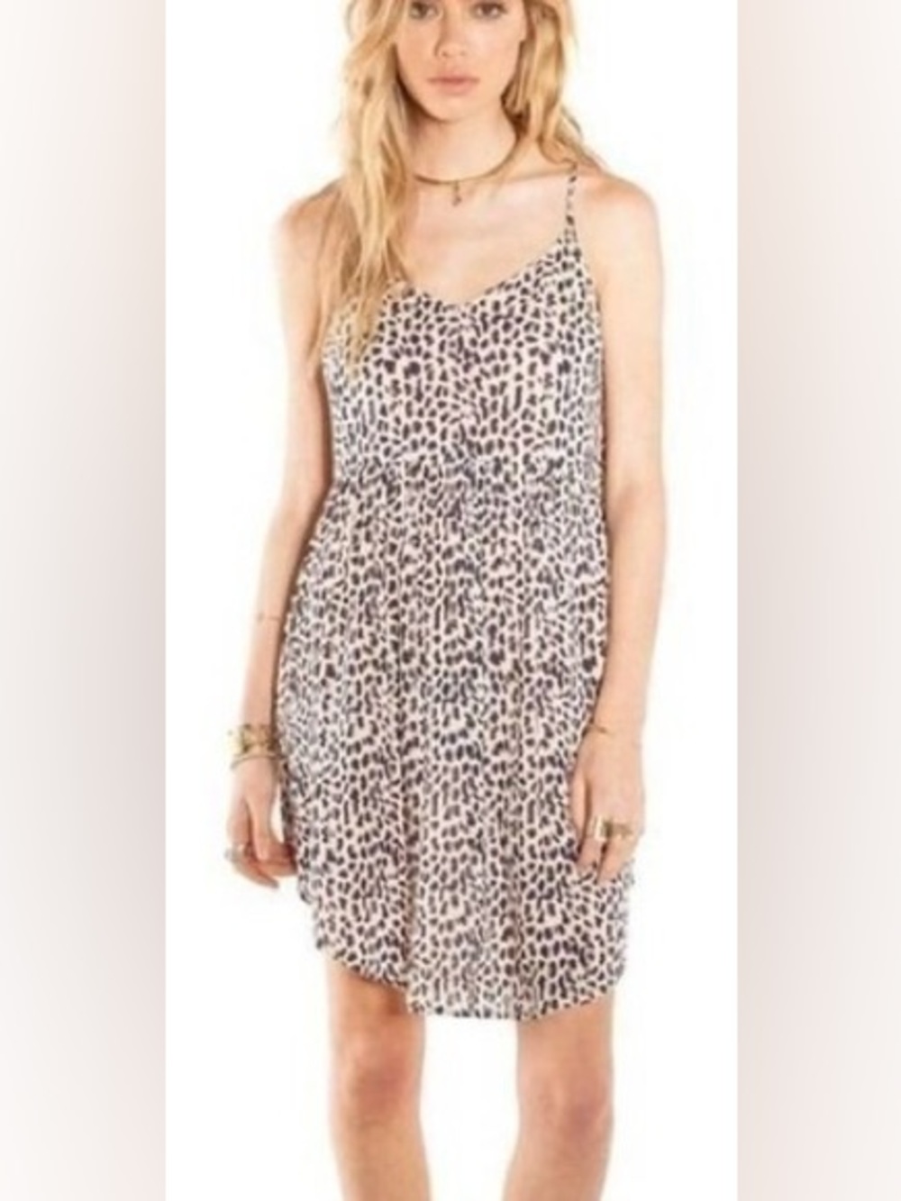 Amuse Society Leopard Print Sundress